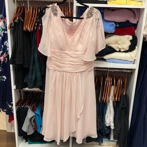 JJs House Blush Cocktail Dress 14